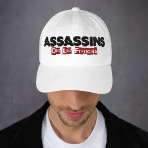 Casquette Assassins De Le Français, vue de face