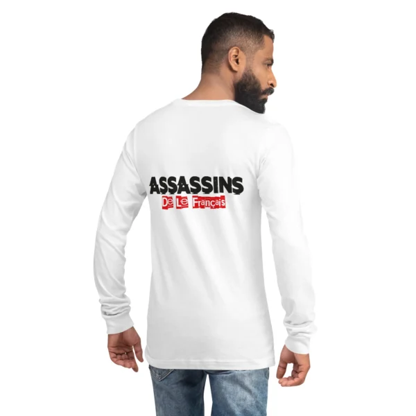 T-shirt à manches longues Assassins De Le Français, vue de dos