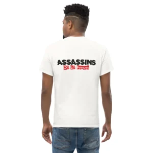 T-shirt Assassins De Le Français, vue de dos